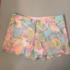 PRICE DROP Lilly Pulitzer scalloped shorts